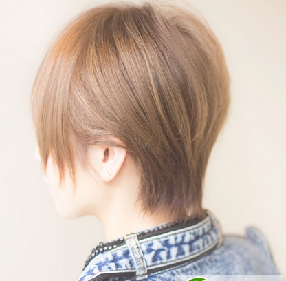 点击大图看下一张：气质波波头流行发型图片