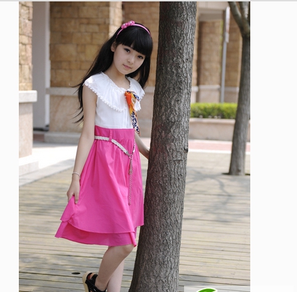 点击大图看下一张：小女孩扎发发型 聪明伶俐惹人爱