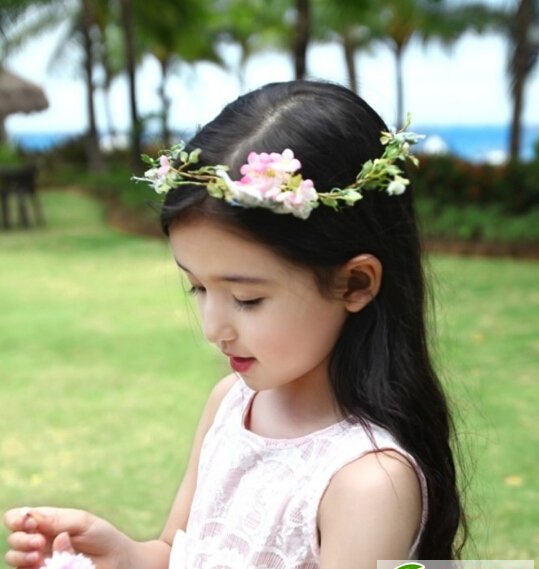 点击大图看下一张：最美小女孩发型设计 2016年儿童流行发型