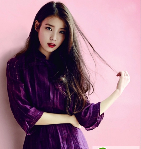 点击大图看下一张：韩国女星李知恩发型大全 时尚发型打造清新国民妹妹
