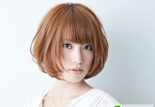 点击大图看下一张：知性女人气质波波头 2017日本女生流行短发
