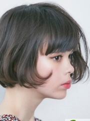 知性女人气质波波头 2017日本女生流行短发