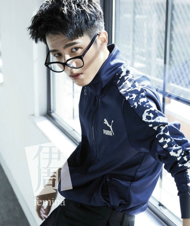 点击大图看下一张：刘昊然最新写真 伊周Femina新刊大片曝光