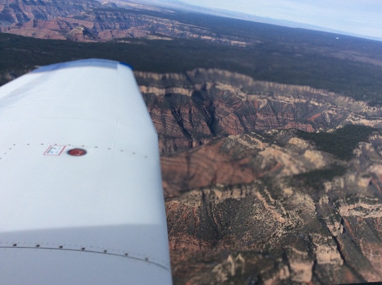 点击大图看下一张：飞行员镜头下的美国大峡谷