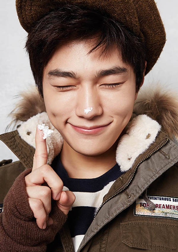 点击大图看下一张：infinite L金明洙图片大全 小酒窝可爱帅气十足