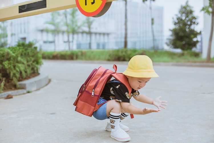 点击大图看下一张：背上书包去上学