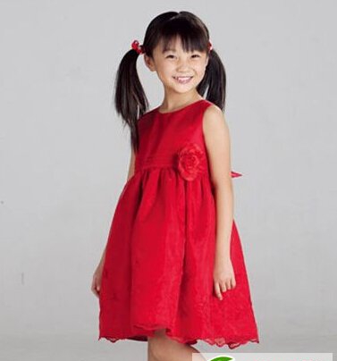 点击大图看下一张：最新韩式儿童马尾扎发　可爱萝莉初养成