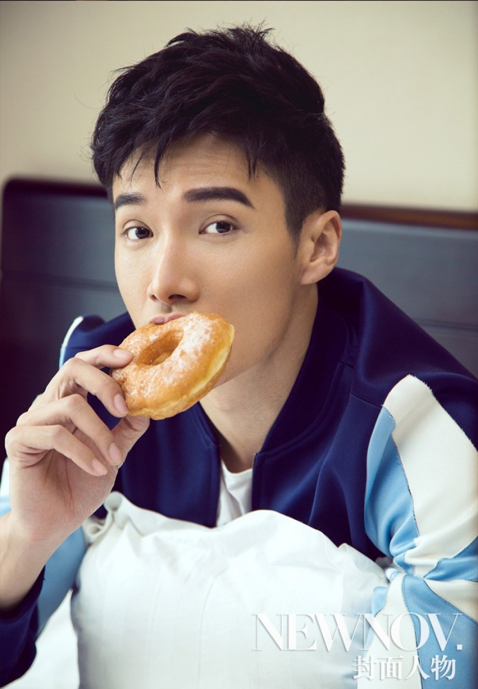 点击大图看下一张：型男李泰展现治愈系暖男风封面大片曝光