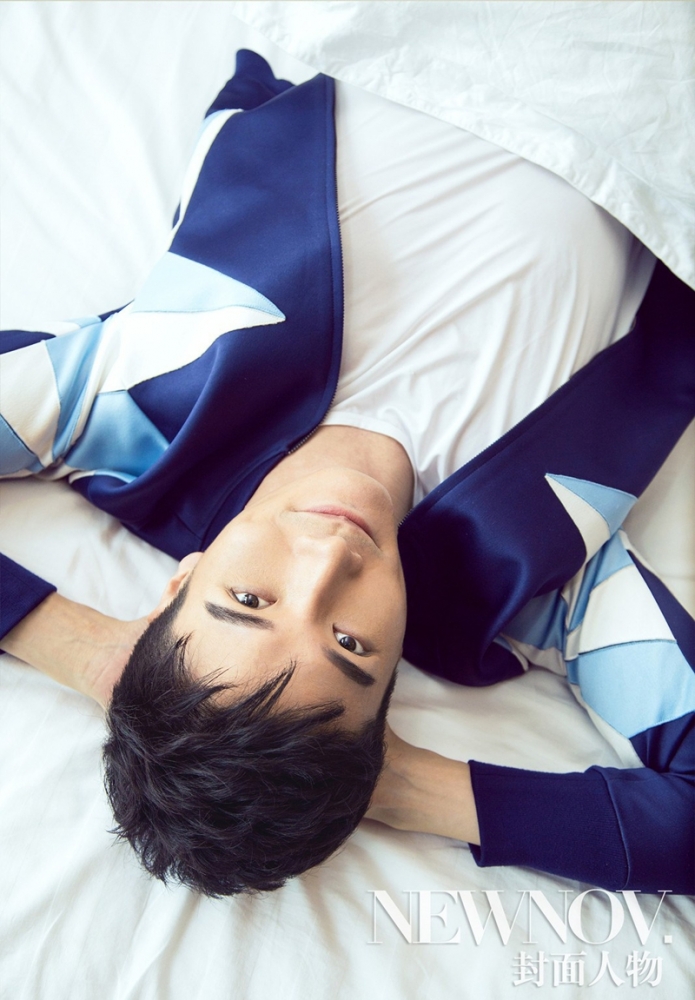 点击大图看下一张：型男李泰展现治愈系暖男风封面大片曝光