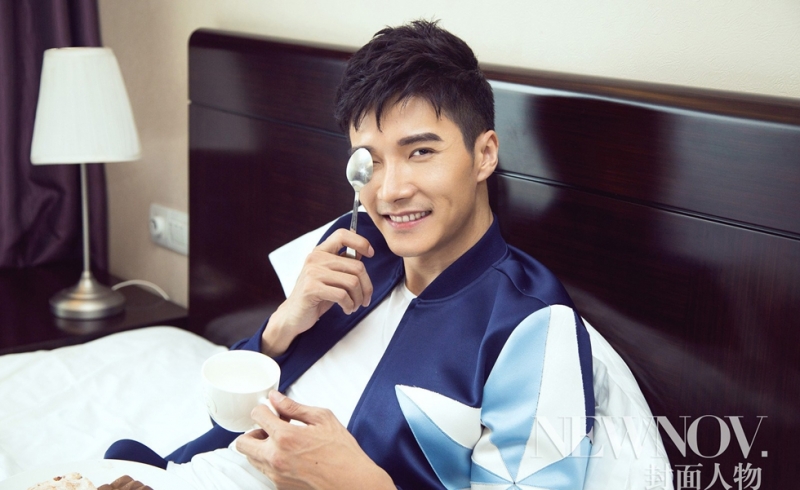 点击大图看下一张：型男李泰展现治愈系暖男风封面大片曝光