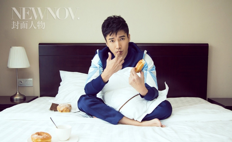点击大图看下一张：型男李泰展现治愈系暖男风封面大片曝光