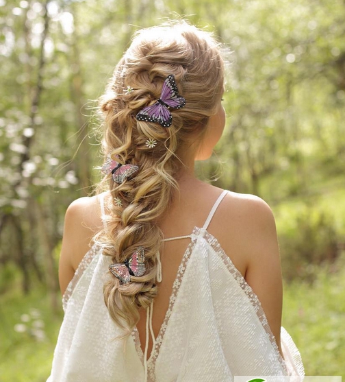 点击大图看下一张：最美波西米亚编发