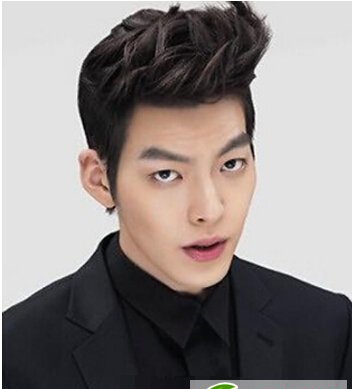 点击大图看下一张：飞机头发型炫酷 满足男生求帅的心理