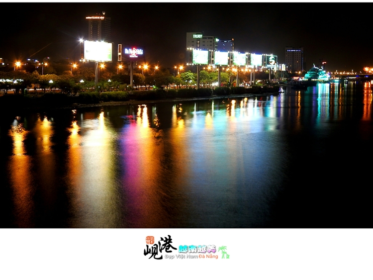 点击大图看下一张：越南之旅第五站：岘港——韩江夜景