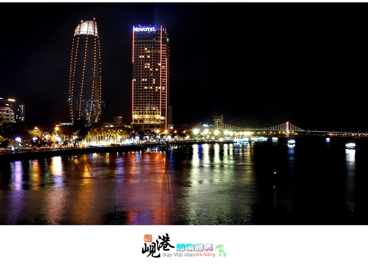 点击大图看下一张：越南之旅第五站：岘港——韩江夜景