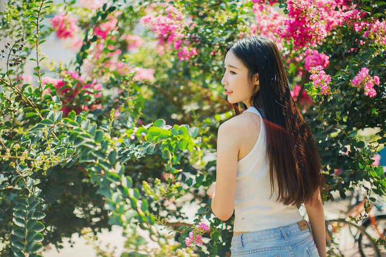 点击大图看下一张：你的夏天是粉红色