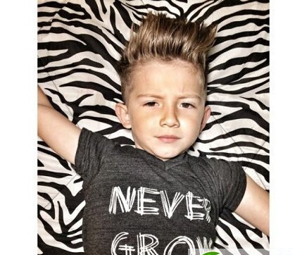 点击大图看下一张：幼儿园男生小坏蛋发型 2016最新流行男童发型图片