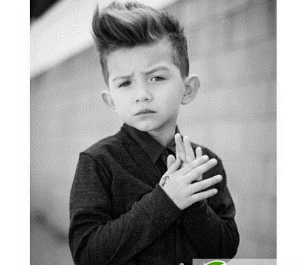 点击大图看下一张：幼儿园男生小坏蛋发型 2016最新流行男童发型图片