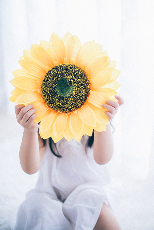 点击大图看下一张：向阳花的小精灵