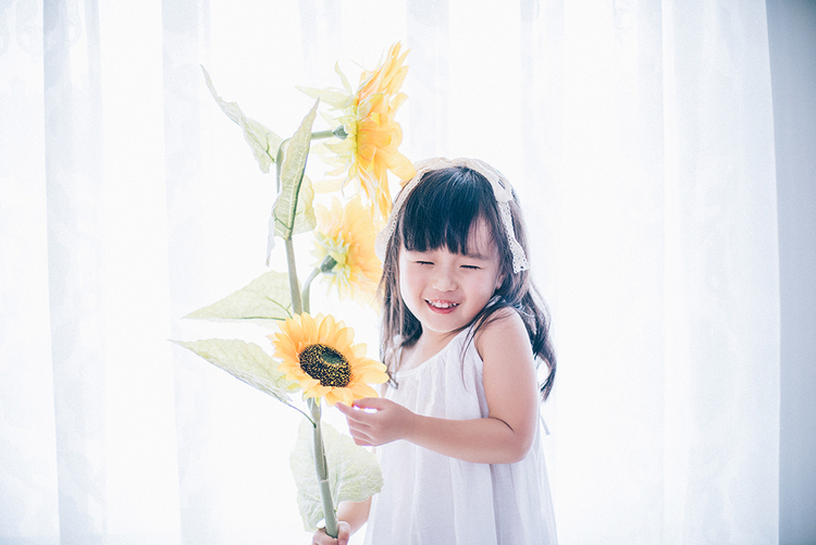 点击大图看下一张：向阳花的小精灵