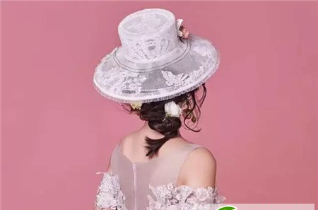 点击大图看下一张：韩式新娘发型大全 最精致的新娘发型