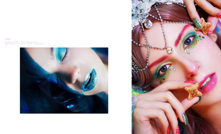 点击大图看下一张：我们正爱着色彩的人