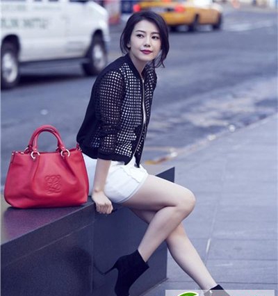 点击大图看下一张：女神高圆圆发型集锦 时尚靓肤潮妹首选