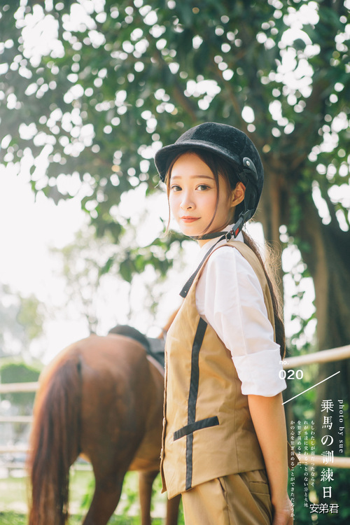 点击大图看下一张：马术的训练日