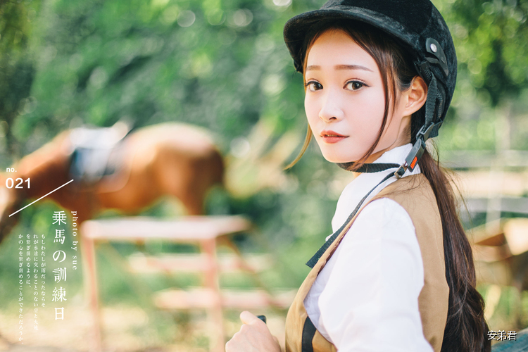 点击大图看下一张：马术的训练日
