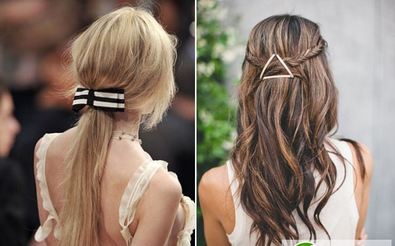 点击大图看下一张：时尚轻松get！秋冬人气发型发饰盘点