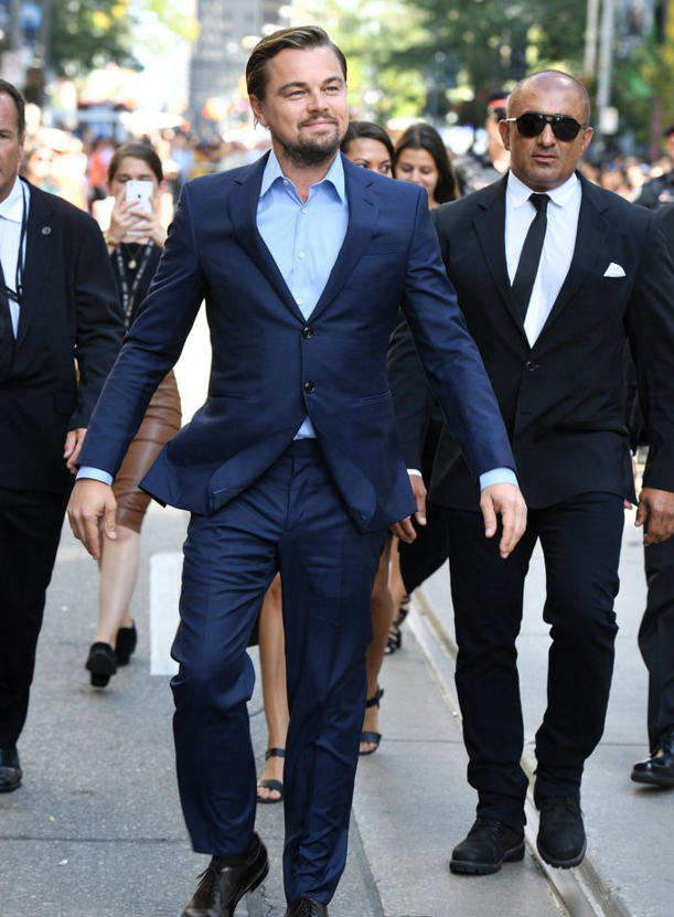 点击大图看下一张：莱昂纳多伦多首映礼