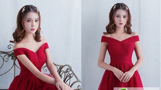 点击大图看下一张：简约大气的新娘发型　塑造美若天仙的新娘