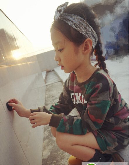 点击大图看下一张：可爱萌娃发型大全 每天都有新造型