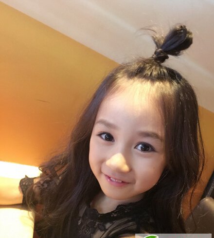 点击大图看下一张：可爱萌娃发型大全 每天都有新造型