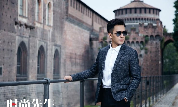 点击大图看下一张：刘恺威最新大片 绅士型男情迷米兰古堡