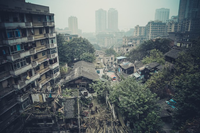 点击大图看下一张：重庆十八梯