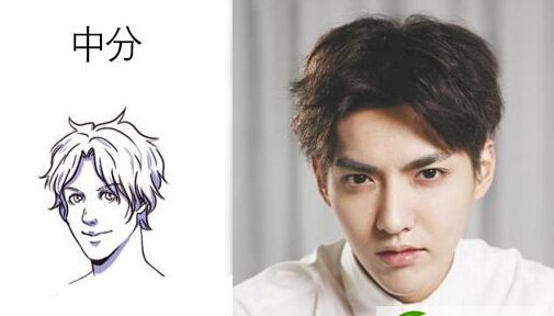 点击大图看下一张：最流行的男士发型图片及名称