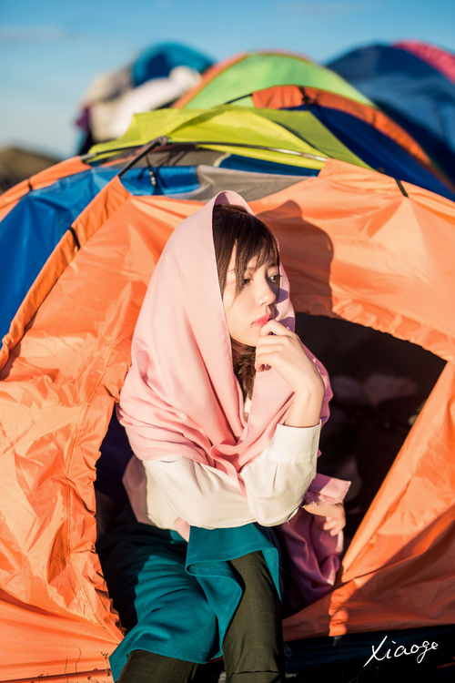 点击大图看下一张:那些云 那些人