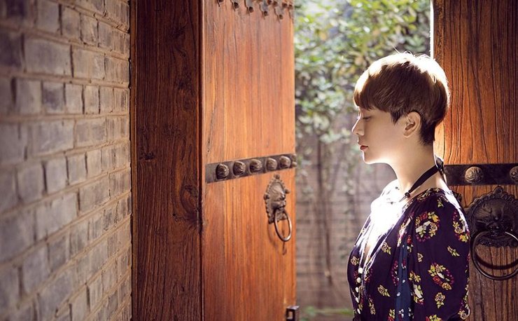 点击大图看下一张：海清初秋写真曝光