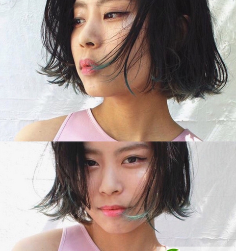 点击大图看下一张：要做酷酷的短发Girl