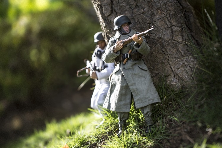 点击大图看下一张：从草地到战壕