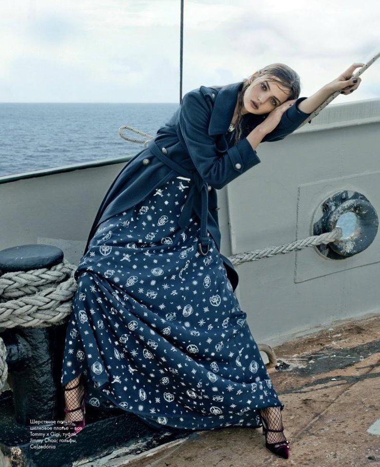 点击大图看下一张：乌克兰模特Anna Vivchar时尚大片