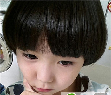 点击大图看下一张：为儿子准备的潮流发型