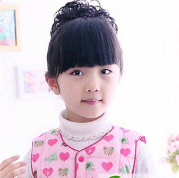 点击大图看下一张:有个女儿一定给她弄的发型