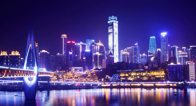 点击大图看下一张：重庆夜景