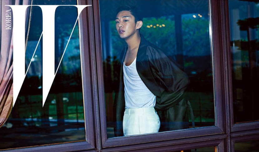 点击大图看下一张：韩国帅哥刘亚仁登杂志封面演绎型男魅惑