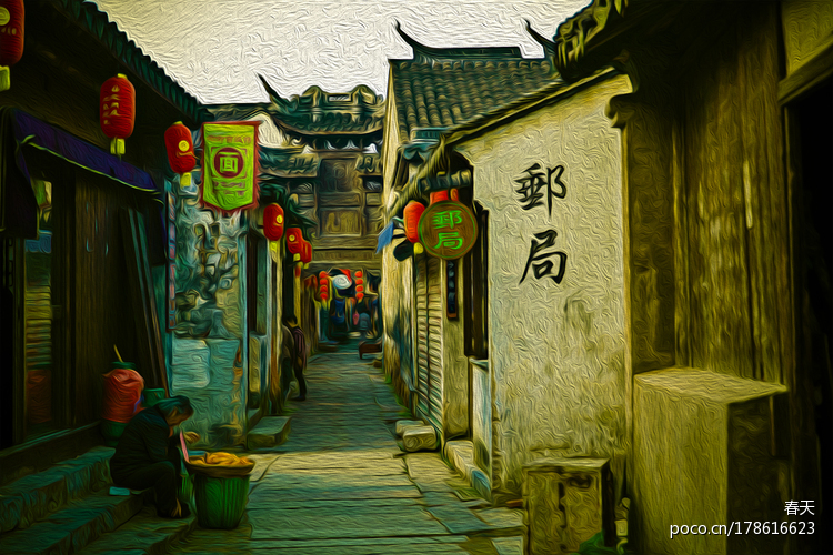 点击大图看下一张：陆巷古村