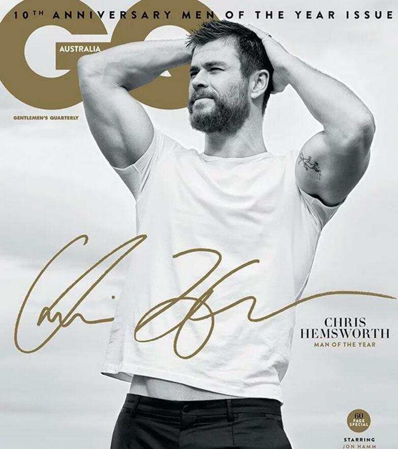 点击大图看下一张：克里斯海姆斯沃斯GQ杂志