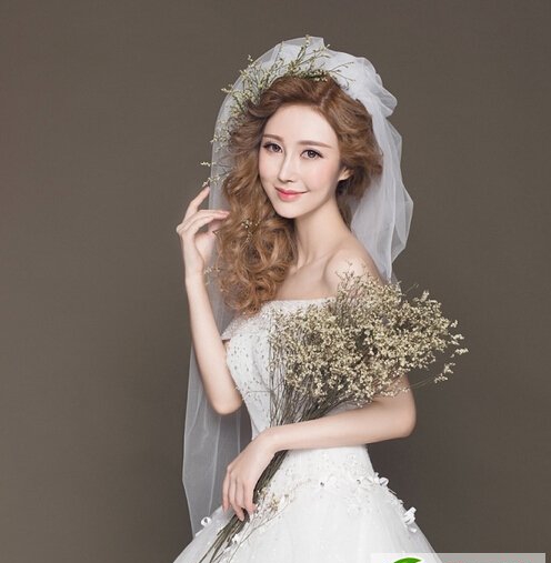 点击大图看下一张:韩式经典唯美浪漫新娘