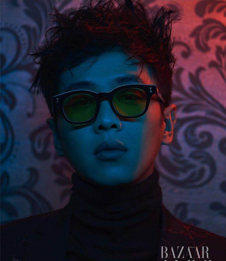 点击大图看下一张：张若筠时尚芭莎大片